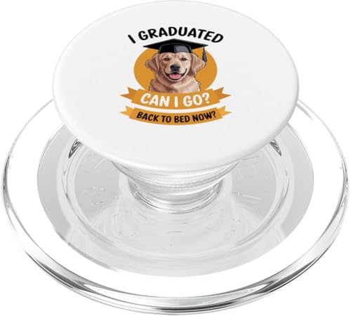Lustiges Goldie Graduated Go Bed Sleepy Tired PopSockets PopGrip für MagSafe Lustiges Goldie Graduated Go Bed Sleepy Tired PopSockets PopGrip für MagSafe von Favorite Sleepy Graduate Pet Animal Cute Art
