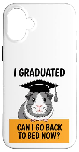 Lustiges Meerschweinchen-Bett zum Schulabschluss Hülle für iPhone 16 Plus Lustiges Meerschweinchen-Bett zum Schulabschluss Hülle für iPhone 16 Plus von Favorite Sleepy Graduate Pet Animal Cute Art