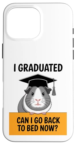 Lustiges Meerschweinchen-Bett zum Schulabschluss Hülle für iPhone 16 Pro Max Lustiges Meerschweinchen-Bett zum Schulabschluss Hülle für iPhone 16 Pro Max von Favorite Sleepy Graduate Pet Animal Cute Art