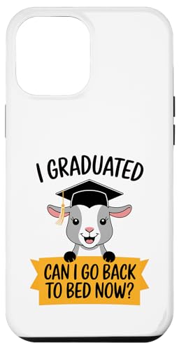 Lustiges Ziegen-Abschlussbett Sleepy Tired Hülle für iPhone 12 Pro Max Lustiges Ziegen-Abschlussbett Sleepy Tired Hülle für iPhone 12 Pro Max von Favorite Sleepy Graduate Pet Animal Cute Art