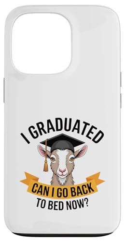 Lustiges Ziegen-Abschlussbett Sleepy Tired Hülle für iPhone 13 Pro Lustiges Ziegen-Abschlussbett Sleepy Tired Hülle für iPhone 13 Pro von Favorite Sleepy Graduate Pet Animal Cute Art