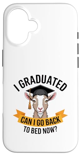 Lustiges Ziegen-Abschlussbett Sleepy Tired Hülle für iPhone 16 Lustiges Ziegen-Abschlussbett Sleepy Tired Hülle für iPhone 16 von Favorite Sleepy Graduate Pet Animal Cute Art