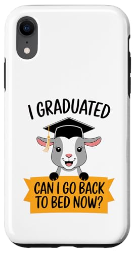 Lustiges Ziegen-Abschlussbett Sleepy Tired Hülle für iPhone XR Lustiges Ziegen-Abschlussbett Sleepy Tired Hülle für iPhone XR von Favorite Sleepy Graduate Pet Animal Cute Art