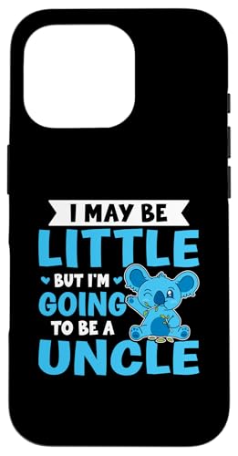 Ich bin vielleicht klein, aber ich werde Onkel Hülle für iPhone 16 Pro von Favorite Uncle Designs For Boys