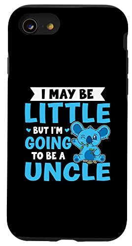 Ich bin vielleicht klein, aber ich werde Onkel Hülle für iPhone SE (2020) / 7 / 8 von Favorite Uncle Designs For Boys