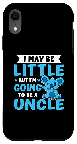 Ich bin vielleicht klein, aber ich werde Onkel Hülle für iPhone XR von Favorite Uncle Designs For Boys