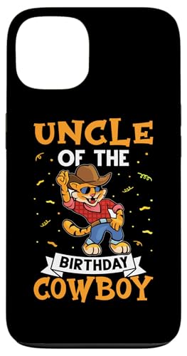 Onkel des Geburtstags-Cowboys für Kinder Hülle für iPhone 13 von Favorite Uncle Designs For Boys
