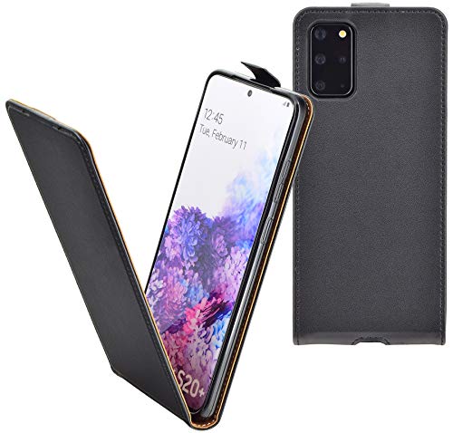 Favory-Shop Flip-Style Tasche kompatibel mit Samsung Galaxy S20 Plus Hülle Handytasche Case Schutzhülle in schwarz von Favory-Shop