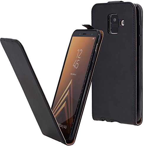 Favory Premium Flip Case Etui Tasche Schutzhülle für Samsung Galaxy A6 Plus (2018) Hülle von Favory