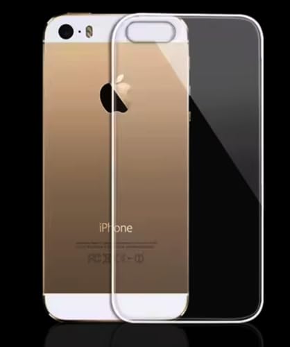 Favory Premium TPU Silikon Tasche Case Schutzhülle Handytasche Cover Transparent für iPhone 5 | iPhone SE Hülle von Favory