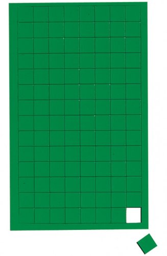 Grün Magnetsymbole Quadrat, Magnet für Planungstafel, Whiteboard, Grün von Faxland