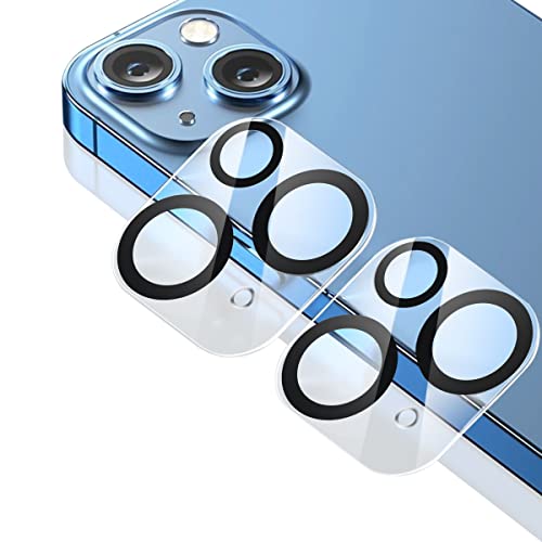 FayTun Kamera Schutzfolie Kompatible mit iPhone 14/iPhone 14 Plus, [2 Stück] Kamera Panzerfolie für iPhone 14/iPhone 14 Plus, 3D Volle Bedeckung Linse Kameraschutz, 9H Härte, HD-Klar, Blasenfreie von FayTun