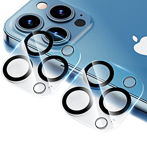 FayTun Kamera Schutzfolie Kompatible mit iPhone 14 Pro/iPhone 14 Pro Max, [2 Stück] Kamera Panzerfolie für iPhone 14 Pro, 3D Volle Bedeckung Linse Kameraschutz, 9H Härte, HD-Klar, Blasenfreie von FayTun