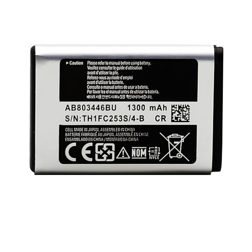 Fayerkar Akku kompatibel für Samsung GT-B2710 Handy Smartphone Telefon (1300mAh, 3,7V, Li-Ion) von Fayerkar