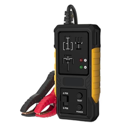 12v Relay Tester, Electrical Car Detector, High Precision System Tool, Quick Circuit Test, Automotive Tools, Ideal for Battery Testing, Fuse Checking 6.69x2.68x1.1 Inch 12v Relay Tester, Electrical Car Detector, High Precision System Tool, Quick Circuit Test, Automotive Tools, Ideal for Battery Testing, Fuse Checking 6.69x2.68x1.1 Inch von Fbinys