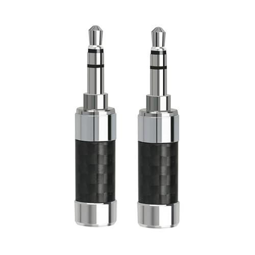 Fcnjsao 3 5 Mm Kopfhörer Stecker Rhodiumplattehörbonten Verbessert Stabile Getriebe von Fcnjsao