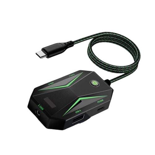 Fcnjsao 5 In 1 Expansion Dock 70 cm Kabel Für GS4 Ohrhörer Typ C Adapter Für Office Studie Und Unterhaltungsanwendung Fcnjsao 5 In 1 Expansion Dock 70 cm Kabel Für GS4 Ohrhörer Typ C Adapter Für Office Studie Und Unterhaltungsanwendung von Fcnjsao