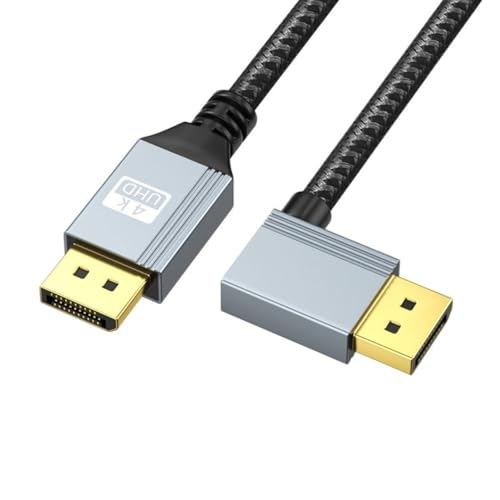 Fcnjsao DisplayPort Männliche Kabel DP1.4 Wide Kompatibilität Unterstützt 4K 60 Hz Und 2K 144Hz Klare Bilder Und Eingetauchte Fcnjsao DisplayPort Männliche Kabel DP1.4 Wide Kompatibilität Unterstützt 4K 60 Hz Und 2K 144Hz Klare Bilder Und Eingetauchte von Fcnjsao
