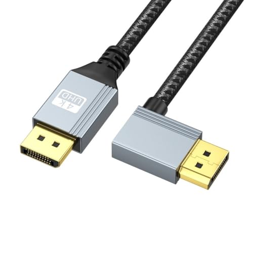 Fcnjsao DisplayPort Männliche Kabel DP1.4 Wide Kompatibilität Unterstützt 4K 60 Hz Und 2K 144Hz Klare Bilder Und Eingetauchte Fcnjsao DisplayPort Männliche Kabel DP1.4 Wide Kompatibilität Unterstützt 4K 60 Hz Und 2K 144Hz Klare Bilder Und Eingetauchte von Fcnjsao