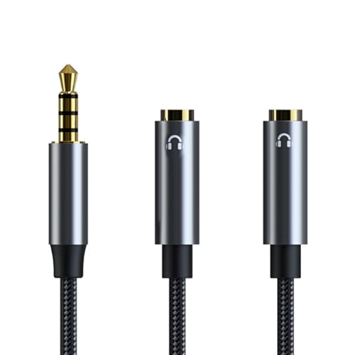 Fcnjsao Gaming Ohrhörer Für PC Adapterstecker Und 3 5 Mm Sound Und Mikrofon Splitterkabel Für Die Verbesserung Der Haltbarkeit Und Der Rauschreduzierung Spielen Fcnjsao Gaming Ohrhörer Für PC Adapterstecker Und 3 5 Mm Sound Und Mikrofon Splitterkabel Für Die Verbesserung Der Haltbarkeit Und Der Rauschreduzierung Spielen von Fcnjsao