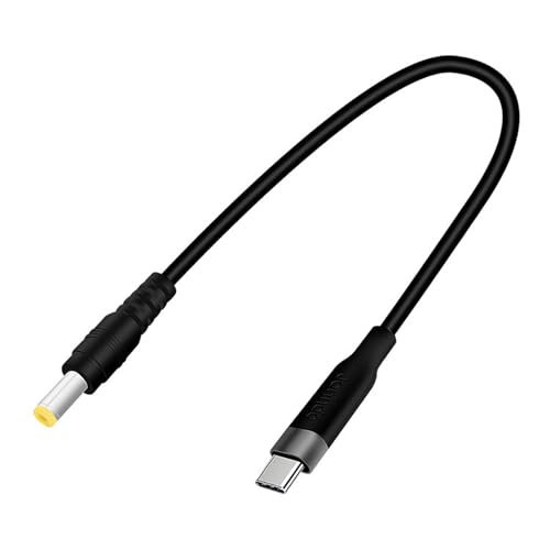 Fcnjsao USB Zu DCCable 5 5 X 2 1 Mm 12 V Stromladekabel Typ C Stecker Auf 5 5 X 2 5 Mm 40 Cm/180 cm Kabel Für Lautsprecher Computer Schnellladekabel von Fcnjsao