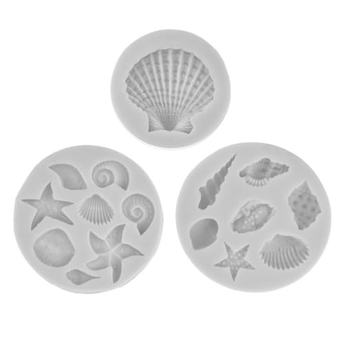Marine Theme Kuchen Fondant Silikonform Handgefertigte Seife Formen Muschelschuhe Sternenfische Silikon Backform DIYS Handwerk Marine Theme Kuchen Fondant Silikonform Handgefertigte Seife Formen Muschelschuhe Sternenfische Silikon Backform DIYS Handwerk von Fcnjsao