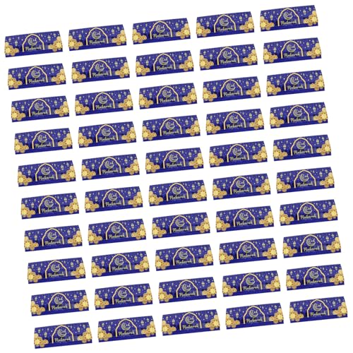 Set Von 50 Papierkarten Für Festivalversammlungen Eid Mubaraks Geld Und Geschenkekarte Klapperschaftshalter Grußumschlag von Fcnjsao