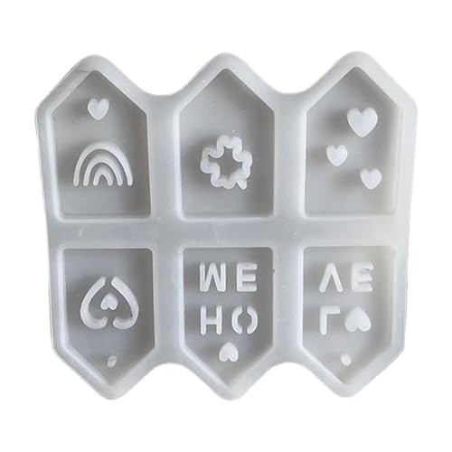 Silikonform Zum Handwerk Hohl 3D Hausform Charm Betonharze Gussform Für Handgefertigtes Geschenk Und Ausstellung Silikonform Zum Handwerk Hohl 3D Hausform Charm Betonharze Gussform Für Handgefertigtes Geschenk Und Ausstellung von Fcnjsao