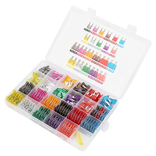 254 PCs Sicherungskit für das Lama -Sortiment für Auto -Scheinwerfer Fultics Bremslichter, Transparentes Design, Überlastschutz, Korrosionsbeständigkeit und Korrosionsbeständigkeit 254 PCs Sicherungskit für das Lama -Sortiment für Auto -Scheinwerfer Fultics Bremslichter, Transparentes Design, Überlastschutz, Korrosionsbeständigkeit und Korrosionsbeständigkeit von Fdit