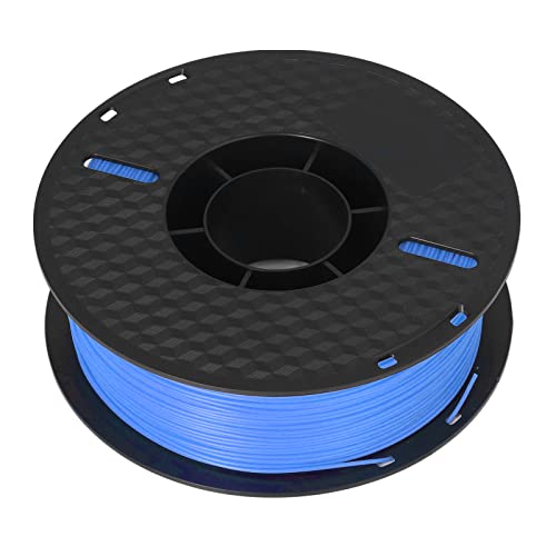 3D -Druckerfilament Hohe Genauigkeit Rauchloser Druck Verbrauchsmaterialien für PLA 1,75 Mm Filament 1 Kg, Hervorragende Leistung Ordentlicher Anordnung für Bildungs ​​3D -Druckkurse (BLUE) von Fdit
