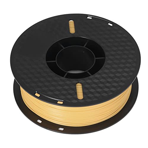 3D -Druckerfilament Hohe Genauigkeit Rauchloser Druck Verbrauchsmaterialien für PLA 1,75 Mm Filament 1 Kg, Hervorragende Leistung Ordentlicher Anordnung für Bildungs ​​3D -Druckkurse (GOLD) von Fdit