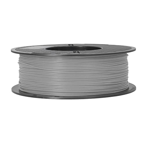 3D -Druckerfilament Hohe Genauigkeit Rauchloser Druck Verbrauchsmaterialien für PLA 1,75 Mm Filament 1 Kg, Hervorragende Leistung Ordentlicher Anordnung für Bildungs ​​3D -Druckkurse (SILVER) von Fdit