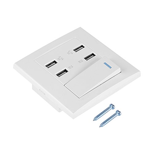 4 Anschlüsse USB-Steckdose mit Schalter USB-Steckdose für Home Office-Hotels und öffentliche Plätze von Fdit