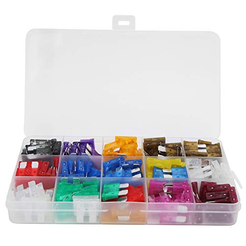 Autosicherung, 150-teiliges Auto Blade Sicherungs Sortiment Kit Kfz Sicherungen 11 Werte 2 A / 3 Ampere / 5 Ampere / 7,5 Ampere / 10 Ampere / 15 Ampere / 20 Ampere / 25 Ampere / 30 Ampere / 35 Ampere Autosicherung, 150-teiliges Auto Blade Sicherungs Sortiment Kit Kfz Sicherungen 11 Werte 2 A / 3 Ampere / 5 Ampere / 7,5 Ampere / 10 Ampere / 15 Ampere / 20 Ampere / 25 Ampere / 30 Ampere / 35 Ampere von Fdit