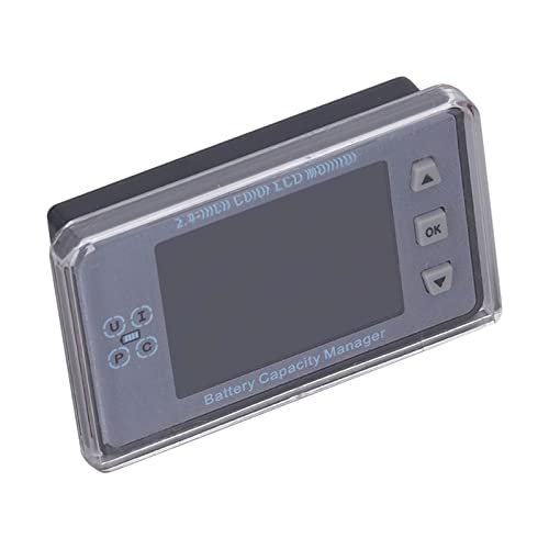 Batteriemonitor mit LCD -Bildschirm - Manager Monitor für Lithium Batterie Tests, Tests von Photovoltaiksystemen (50A) von Fdit