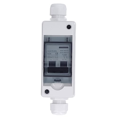 DC Miniatur -Leistungsschalter 50amp 2p Wasserdichtem Isolator für Solar -PV System, Ideal für Solar Off Gittersysteme DC Miniatur -Leistungsschalter 50amp 2p Wasserdichtem Isolator für Solar -PV System, Ideal für Solar Off Gittersysteme von Fdit