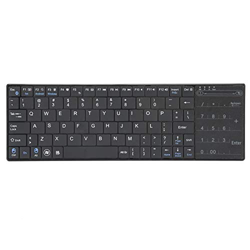 Fdit Drahtlose Tastatur mit Touchpad, ultradünne drahtlose Bluetooth 3.0 Touchpad Tastatur, 512 DPI Computer Touch Tastatur Kompatibel mit Windows/Android/OS X/iOS Systemen Fdit Drahtlose Tastatur mit Touchpad, ultradünne drahtlose Bluetooth 3.0 Touchpad Tastatur, 512 DPI Computer Touch Tastatur Kompatibel mit Windows/Android/OS X/iOS Systemen von Fdit