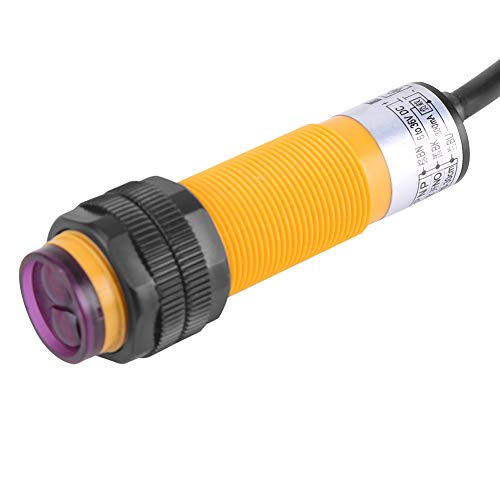 E18-B03P1 Sensorschalter, Fotoelektrischer Schalter, DC 3-Draht 6–36 V PNP IR 5–30 Cm 300 MA Außenleuchte für Innenbeleuchtung E18-B03P1 Sensorschalter, Fotoelektrischer Schalter, DC 3-Draht 6–36 V PNP IR 5–30 Cm 300 MA Außenleuchte für Innenbeleuchtung von Fdit