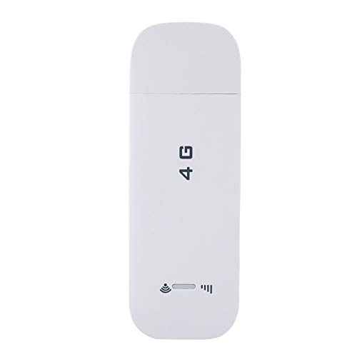 Fdit 4G LTE USB Modem, Pocket Mobile WiFi Hotspot Stick Wireless USB Netzwerkadapter WiFi Router mit Integrierter 4G / 3G + WiFi Antenne, Unterstützt 100Mbps IEEE 802.11b von Fdit