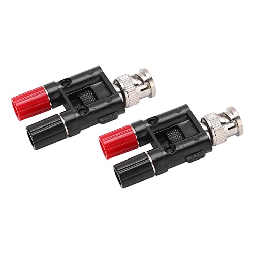 Fdit BNC Male to Banana Weibliche Splitteradapter für Wechselrichter, Schweißmaschinen, Messingabs Material 2pcs Fdit BNC Male to Banana Weibliche Splitteradapter für Wechselrichter, Schweißmaschinen, Messingabs Material 2pcs von Fdit
