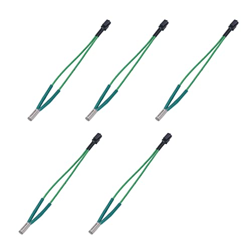 Fdit Effiziente Heizung Rapid Heating 350 ℃ 6 X 15 Mm für V2.4 V0.1 3D 24 V Drucker - Idealer Ersatz für V6 - 5PCS 3D Drucker Begeistert (50W) von Fdit