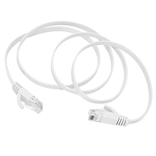 Fdit Goldkontakte Ethernet -Kabel für Schnelle Netzwerkgeschwindigkeiten, die mit Mehreren Geräten Kompatibel Sind - 1 Ethernet Kabel (#2) von Fdit