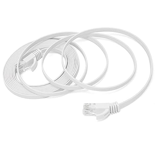 Fdit Goldkontakte Ethernet -Kabel für Schnelle Netzwerkgeschwindigkeiten, die mit Mehreren Geräten Kompatibel Sind - 1 Ethernet Kabel (#4) von Fdit