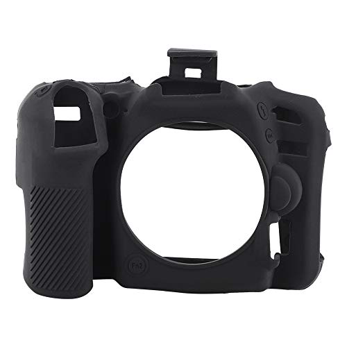 Fdit Kameratasche, Silikon Kameratasche Gehäuse Gehäuse Shell Schutzhülle für Nikon D7500 Kamera, waschbar und langlebig, schwarz von Fdit