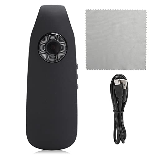 Fdit Körperkamera, HD 1080P Bodycam Dash-Cam Camcorder Rückenclip montierte Motorrad Fahrrad-Bewegungskamera, Loop- Unterstützen von Fdit