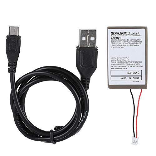 Fdit Controller Ersatzakku mit USB Kabel, 2000mA Akku mit USB Kabel für Game Controller Fdit Controller Ersatzakku mit USB Kabel, 2000mA Akku mit USB Kabel für Game Controller von Fdit