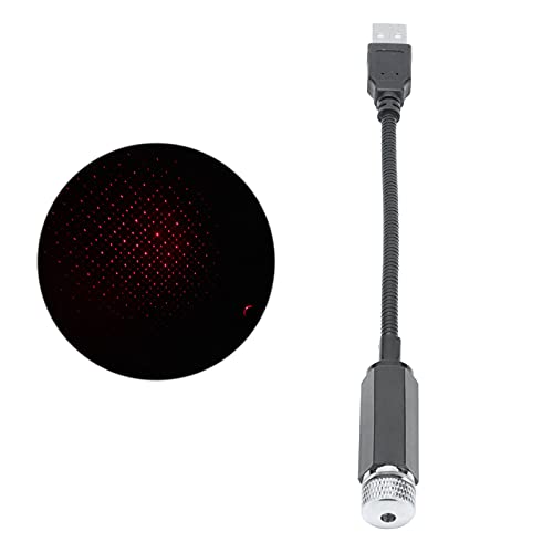 Fdit USB-Auto-Sternenhimmel-Licht Sternenhimmel Tragbares Romantisches LED-Projektions-Atmosphären-Licht Indoor Outdoor-Atmosphären-Licht für Indoor Outdoor(1#) von Fdit