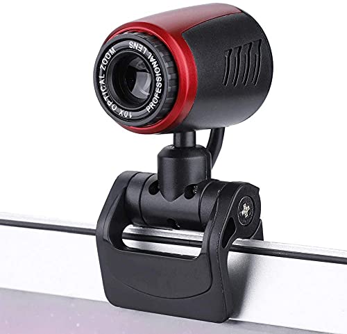 Fdit USB2.0 HD Webcam Webkamera mit Mikrofon 360 ° Drehung Laptop USB PC Webcam, Pro Video Webkamera oder Videoanruf Aufzeichnungskonferenz für MSN/Yahoo/Skype usw. von Fdit