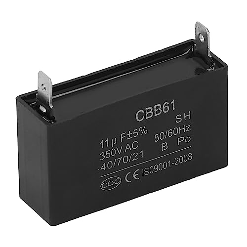 Generator Startkondensator Hoher Isolationswiderstand Sicher und Stabil für Klimaanlagenmotor CBB61 ABS 11 μf Kühlschrank [Benzingeneratorkondensator] von Fdit