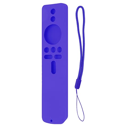 Haushalts-Silikon-Schutzhülle für Xiaomi TV Stick 4K Waschbare Fernbedienungsabdeckung Fernsehzubehör mit Handschlaufe(5#) von Fdit